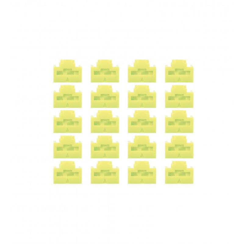 Lindy RJ45 Port Locks, Green, 20pcs