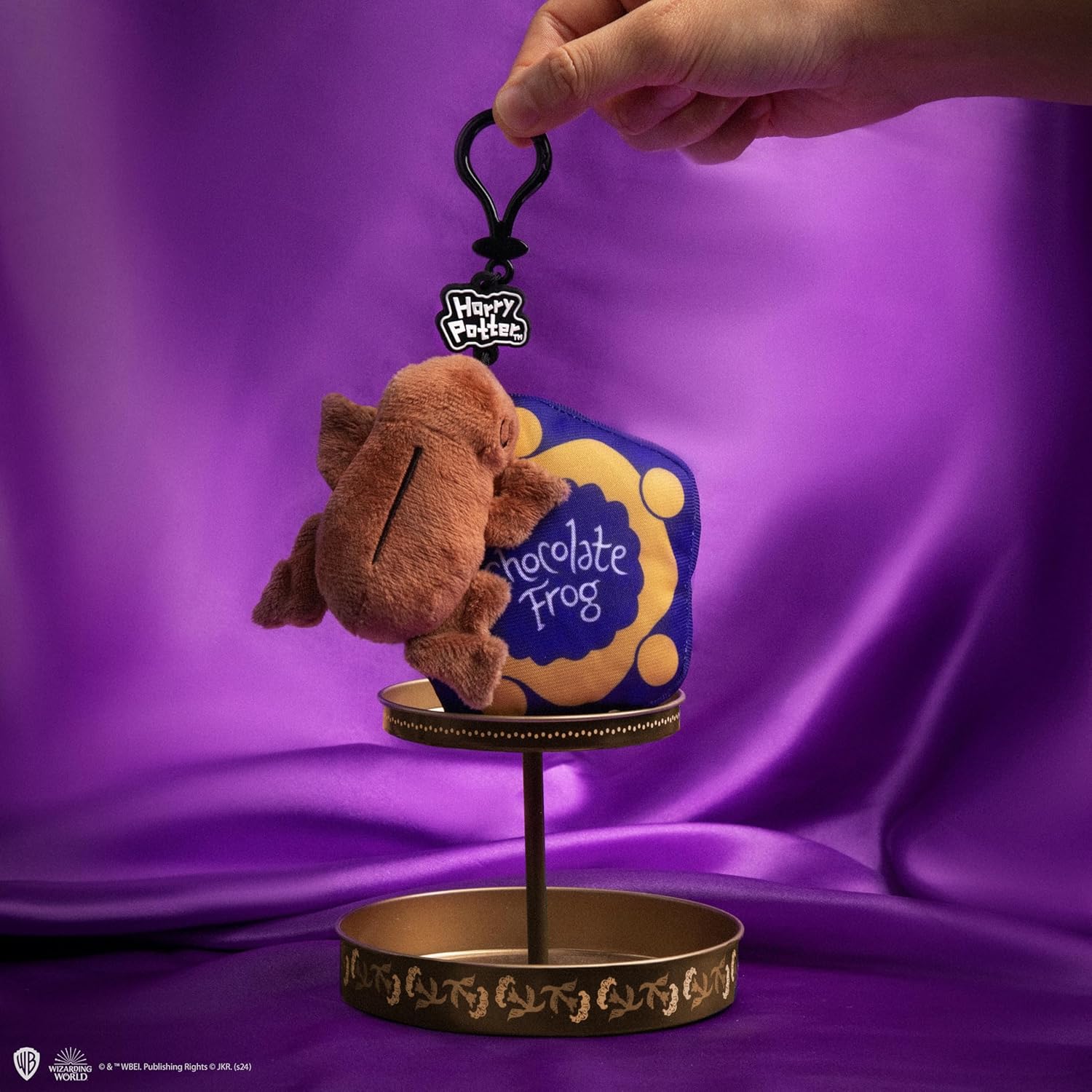 Cinereplicas Harry Potter – Chocolate Frog Plush Keyring – Official Licensed, multicoloured