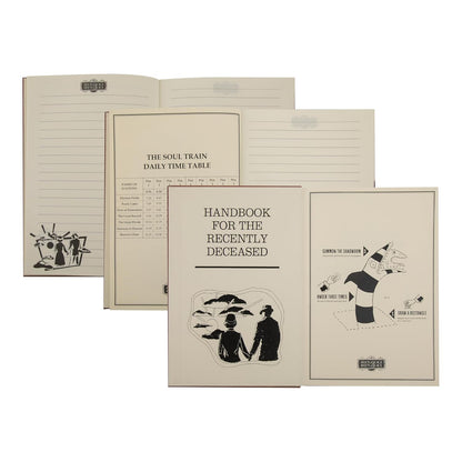 Cinereplicas Beetlejuice - Handbook for the Recently Deceased - Hardcover Notebook - 160p - Official License
