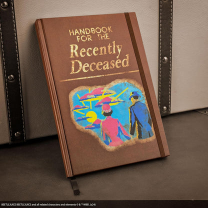 Cinereplicas Beetlejuice - Handbook for the Recently Deceased - Hardcover Notebook - 160p - Official License