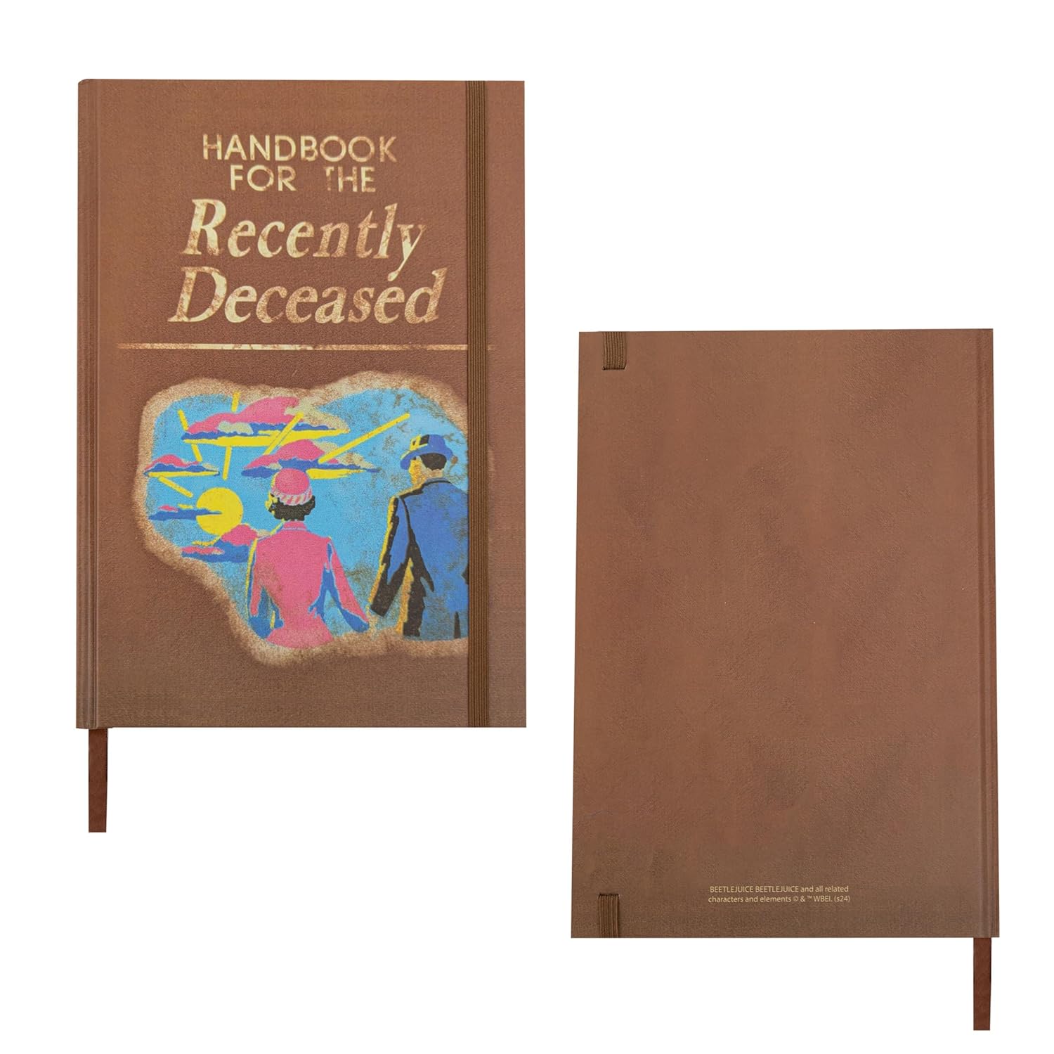 Cinereplicas Beetlejuice - Handbook for the Recently Deceased - Hardcover Notebook - 160p - Official License