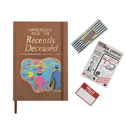 Cinereplicas Beetlejuice - Handbook for the Recently Deceased - Hardcover Notebook - 160p - Official License