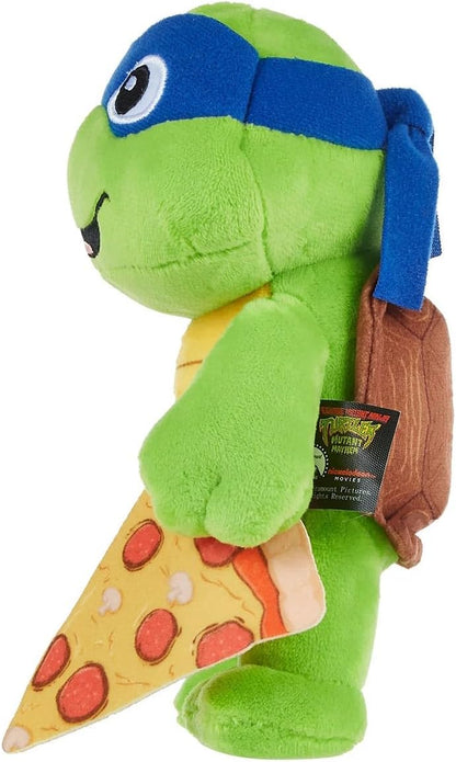Toys - TMNT Mutant Mayhem  - 8`` Basic Plush - Leonardo /Plush