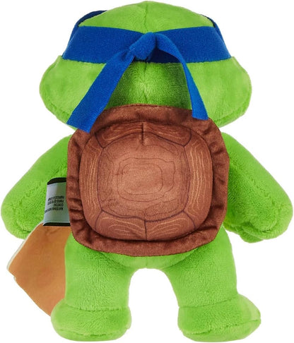 Toys - TMNT Mutant Mayhem  - 8`` Basic Plush - Leonardo /Plush