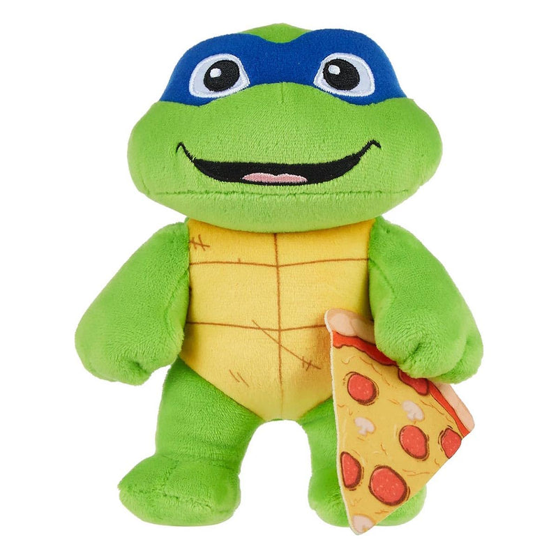 Toys - TMNT Mutant Mayhem  - 8`` Basic Plush - Leonardo /Plush
