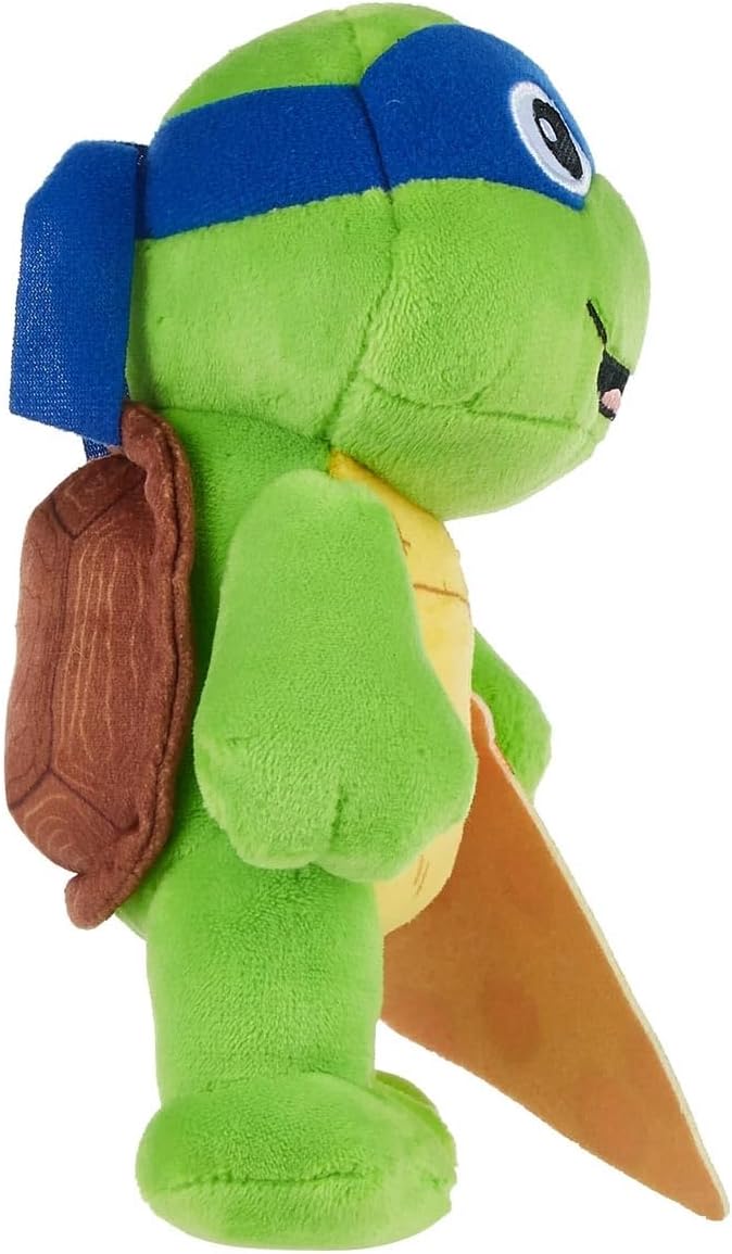 Toys - TMNT Mutant Mayhem  - 8`` Basic Plush - Leonardo /Plush