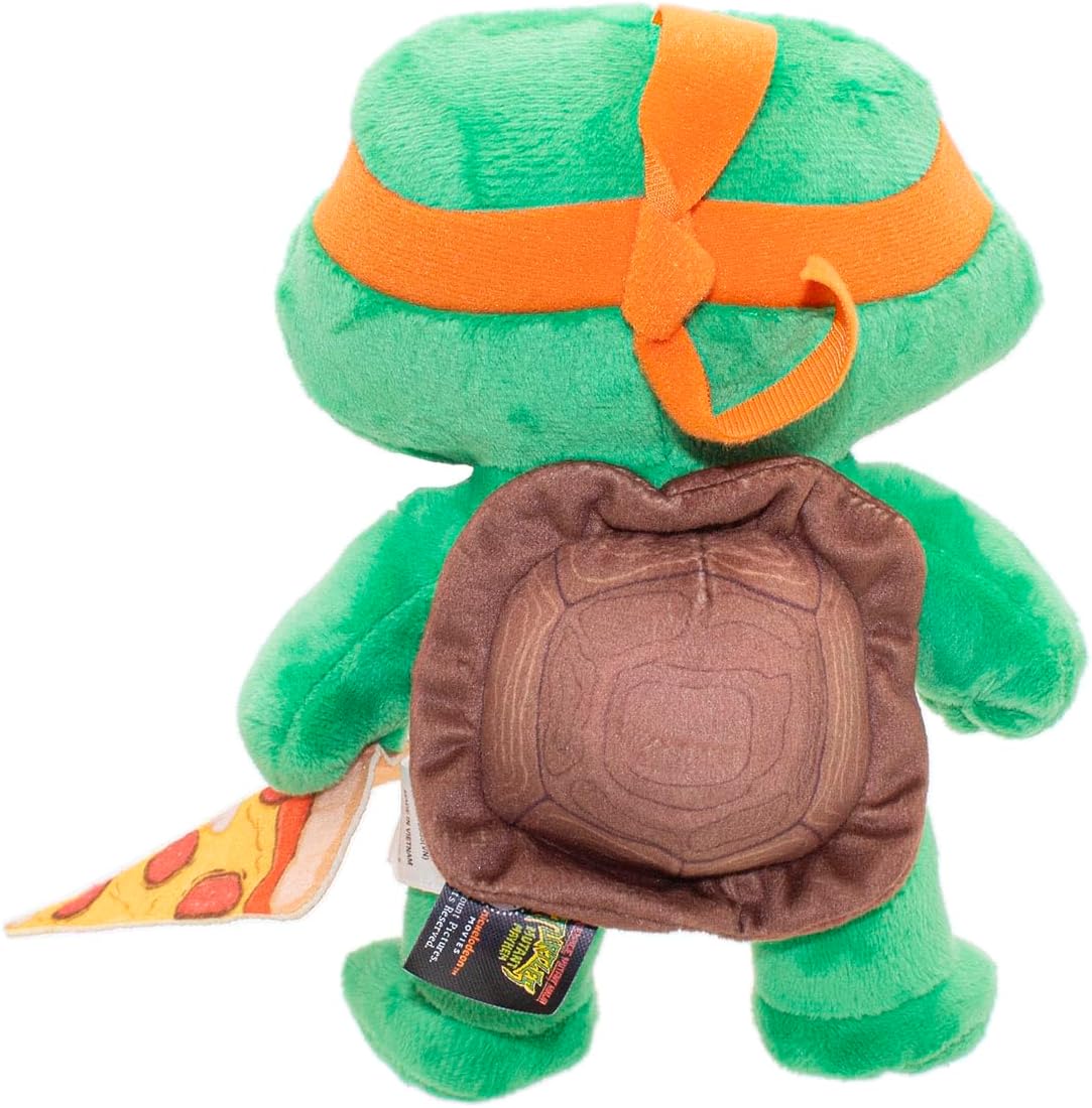 TMNT Mutant Mayhem  - 8`` Basic Plush - Michelangelo /Plush