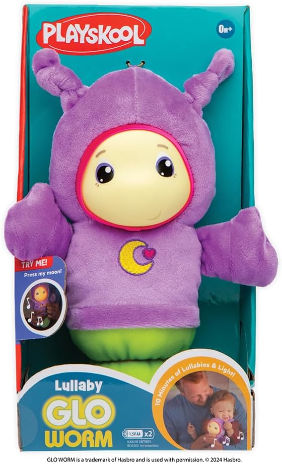 Playmonster Lullaby Gloworm - Purple