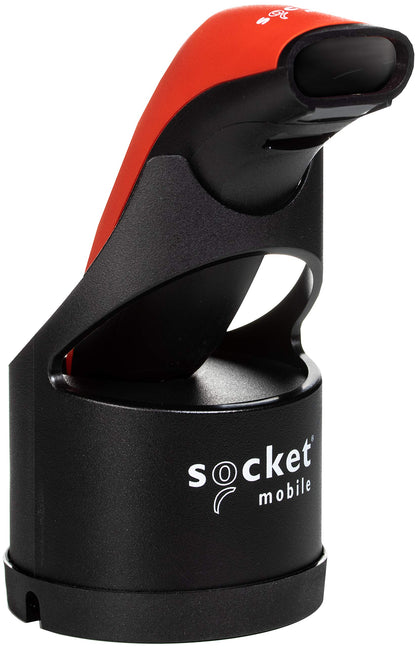 SocketScan S700, Linear Barcode Scanner, Red & Black Charging Dock