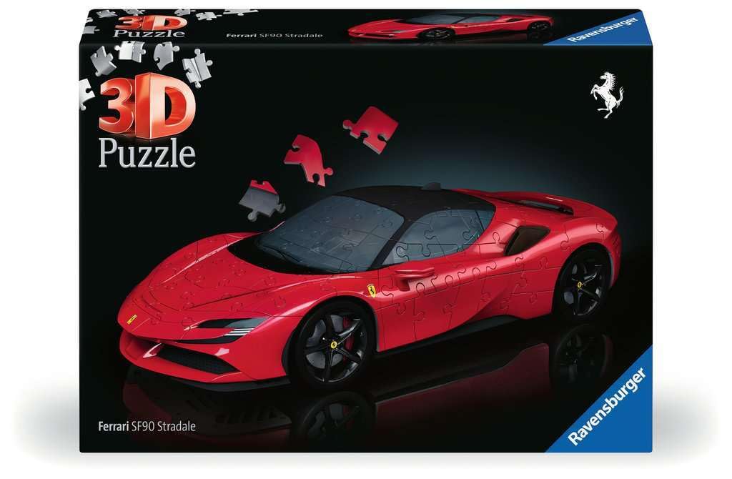 Ravensburger - 3D Puzzel Ferrari SF 90 Stradale 108st.