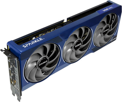 Sparkle Intel Arc B580 Titan OC, 12GB GDDR6, Torn Cooling 2.0, Axial Fan, Breathing Light, Metal Backplate, SB580T-12GOC