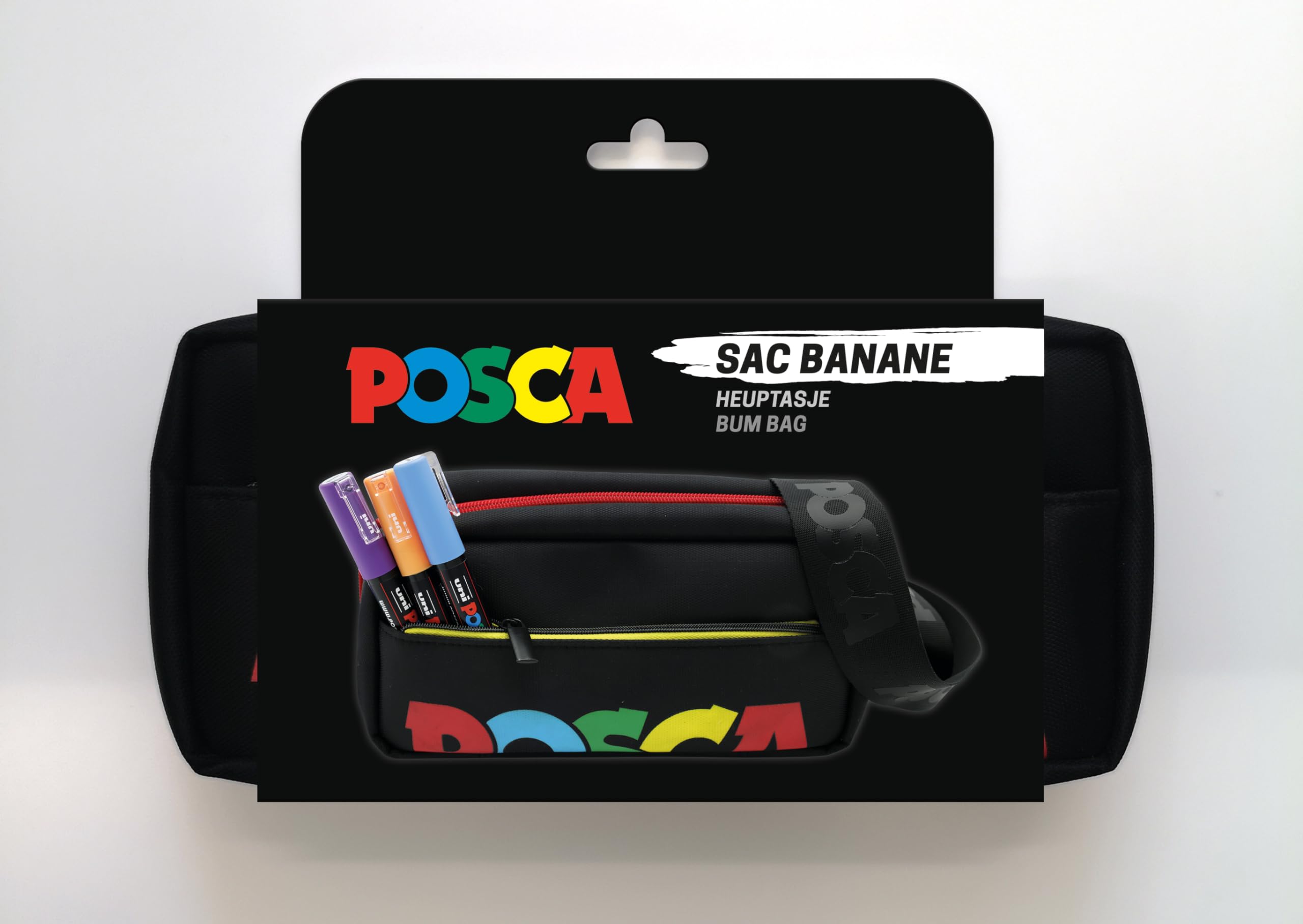 Posca Waist Bag – Black – 1 Piece