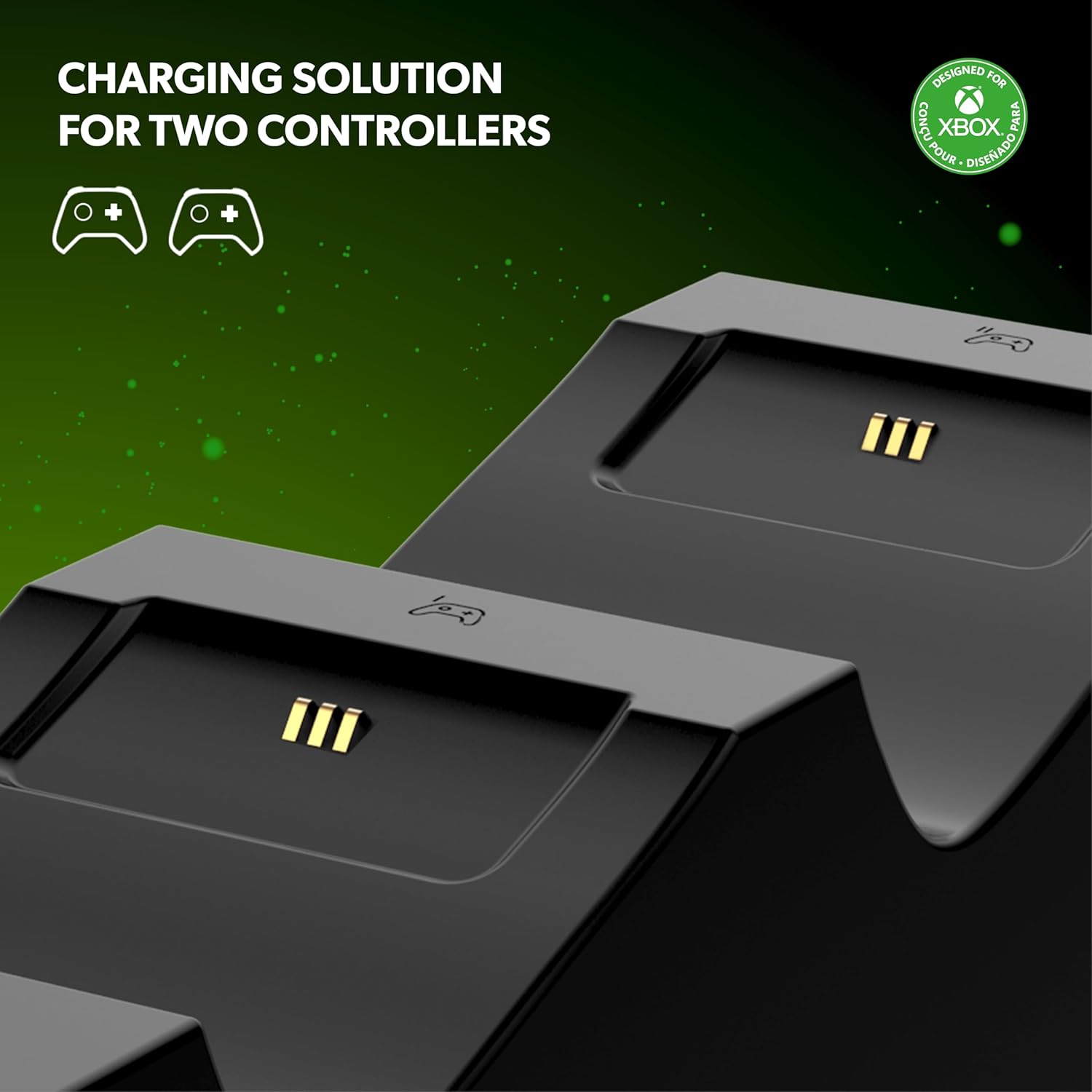 Snakebyte - Twin Charge X (Black) Xbox