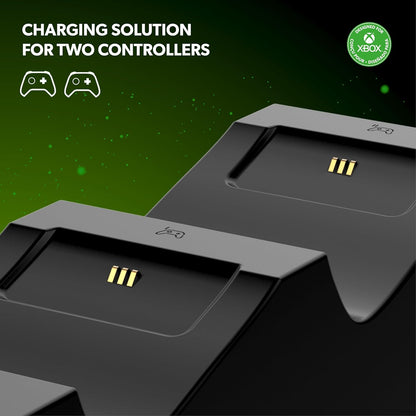 Snakebyte - Twin Charge X (Black) Xbox