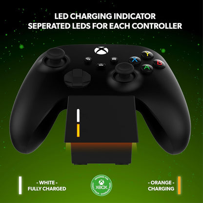 Snakebyte - Twin Charge X (Black) Xbox