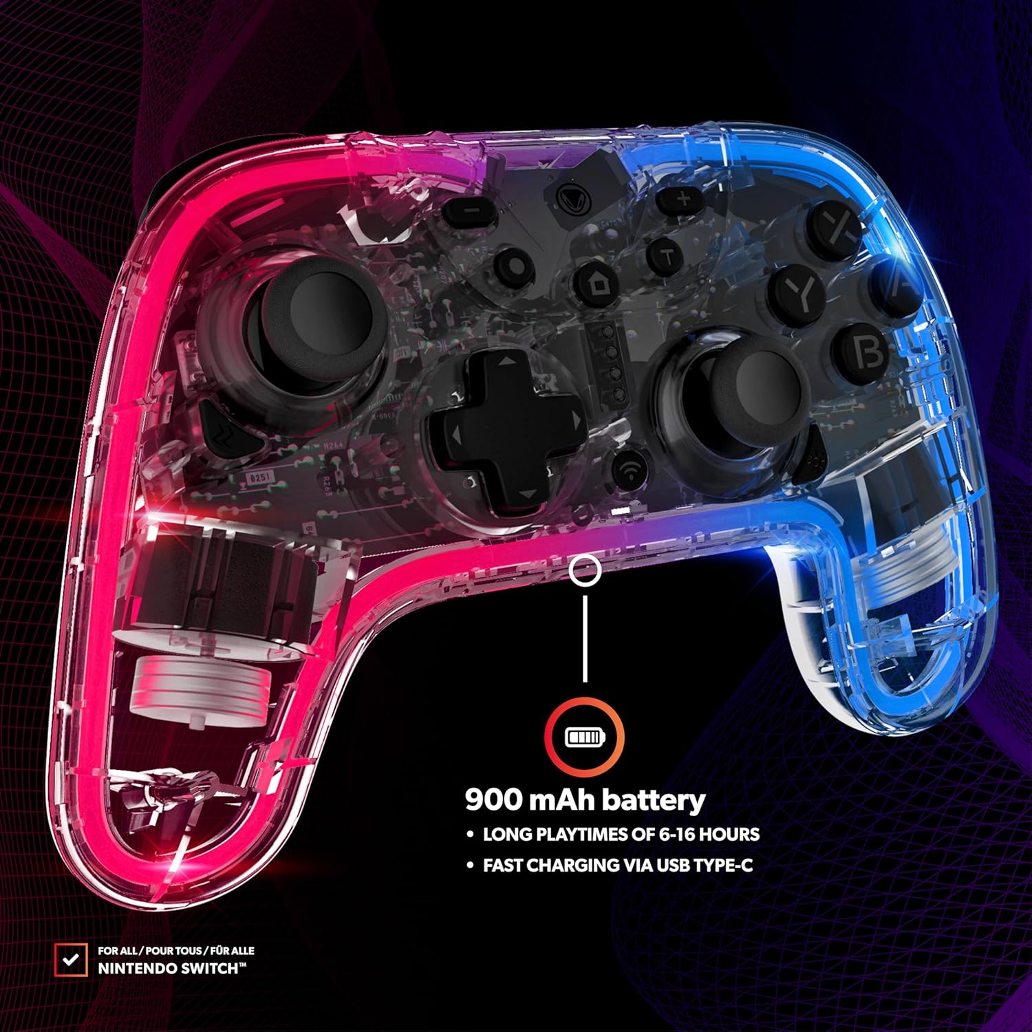 Snakebyte Gamepad RGB S™ (Nintendo Switch