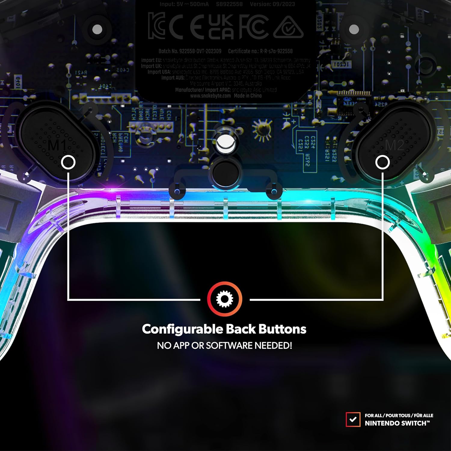 Snakebyte Gamepad RGB S™ (Nintendo Switch