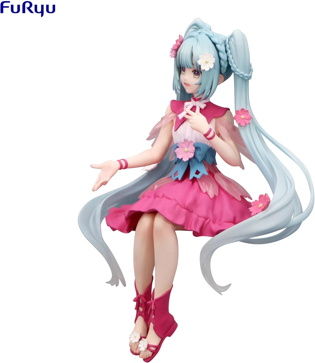 FURYU Corporation-Hatsune Miku Noodle Stopper Figure -Flower Fairy Cosmos-