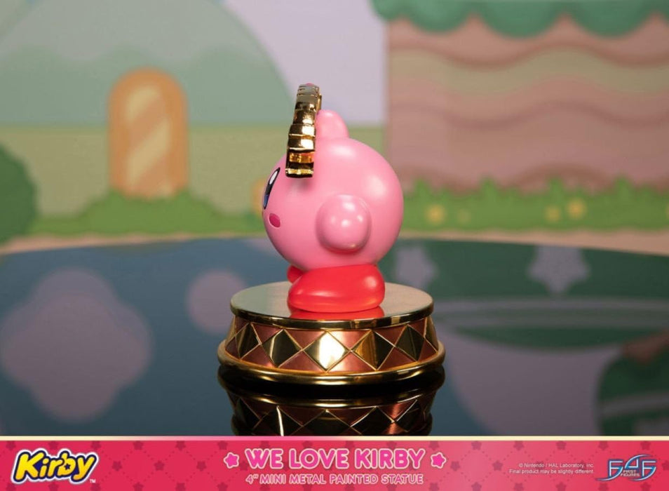 First 4 Figures Kirby statuette DieCast We Love Kirby 10 cm