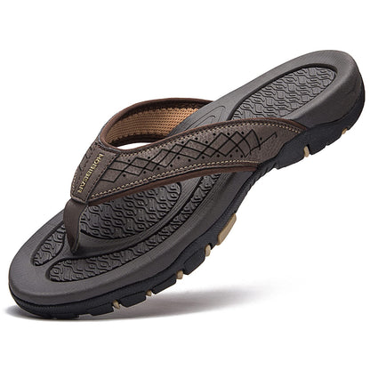Hommes Grandes Tongs Classiques Hommes Été Tendance Vêtements D'Extérieur Tongs