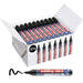 edding 363 whiteboard marker - black - 50 whiteboard pens - chisel tip 1-5 mm - whiteboard pen dry wipe - for whiteboards, flipcharts, pinboards, magnetic and memo boards - sketchnotes - refillable