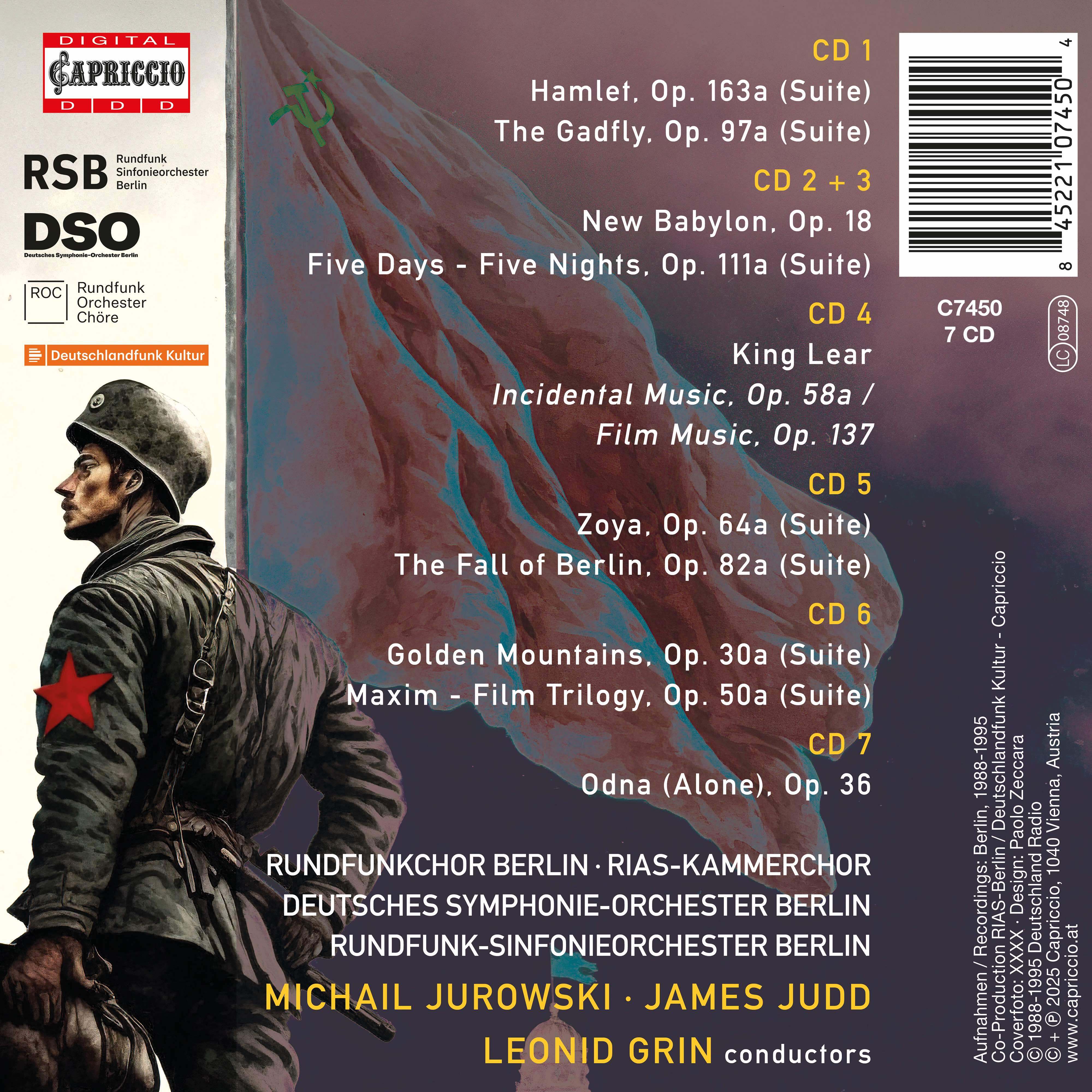 Dmitri Shostakovich: Film Music Edition