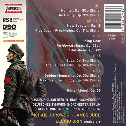 Dmitri Shostakovich: Film Music Edition