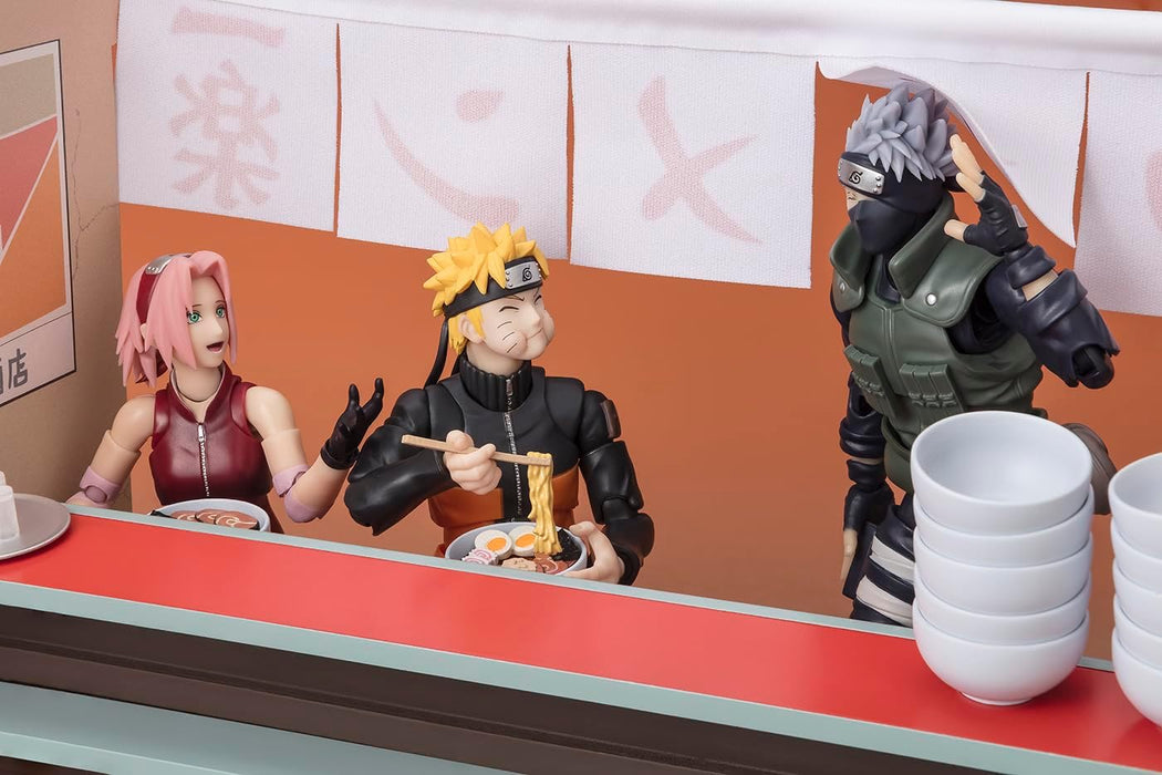 TAMASHII NATIONS - Naruto - Ichiraku Ramen Set, Bandai Spirits S.H.Figuarts Action Figure