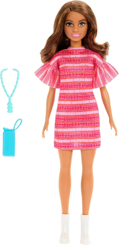 Barbie and Teresa Recipe for Friendship Teresa Fashion Doll Wearing Removable Signature Outfit with Accessories, Including Necklace