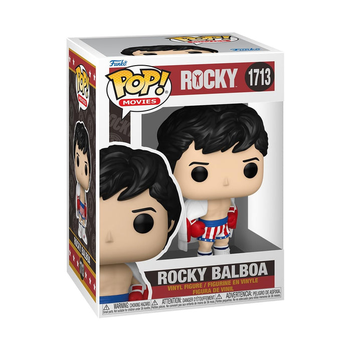 Funko POP! Movies: Rocky Balboa – Rocky Balboa - (Rocky Balboa IV)  - Rocky Franchise - Collectable Vinyl Figure - Gift Idea - Official Merchandise - Toys for Kids & Adults - Movies Fans