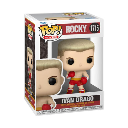 FUNKO Pop! Movies: Rocky - Ivan Drago - Rocky Franchise - Figura de Vinilo Coleccionable - Idea de Regalo - Mercancia Oficial - Juguetes para Niños y Adultos - Movies Fans