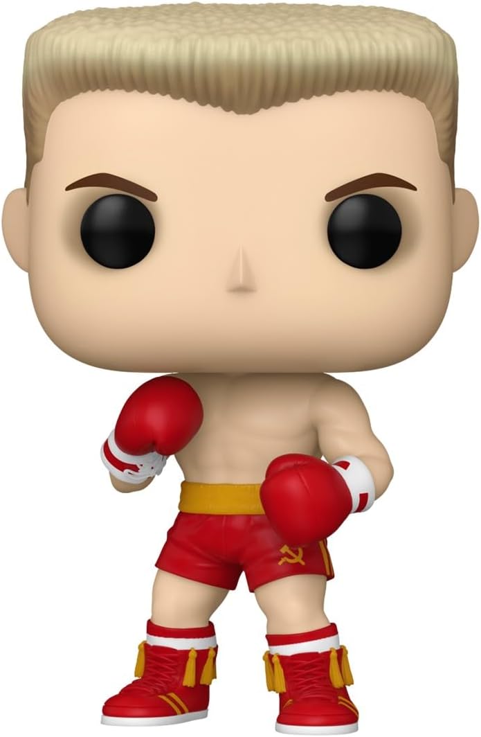 FUNKO Pop! Movies: Rocky - Ivan Drago - Rocky Franchise - Figura de Vinilo Coleccionable - Idea de Regalo - Mercancia Oficial - Juguetes para Niños y Adultos - Movies Fans