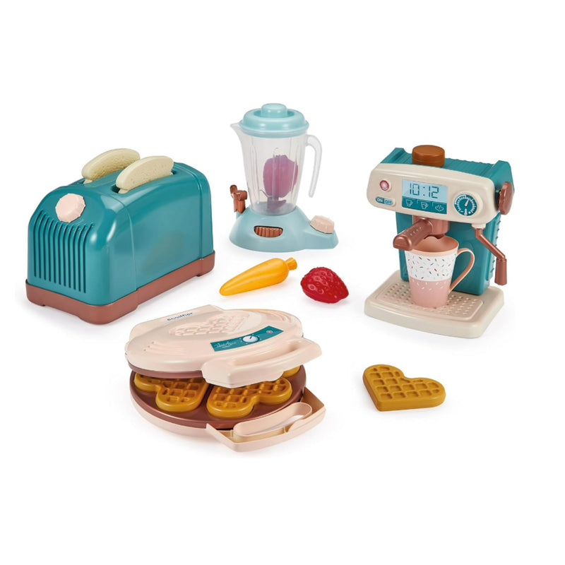 Ecoiffier Toys – 1683 – super huishoudapparaat 4-in-1 – imitatiespel – vanaf 18 maanden – gemaakt in Frankrijk