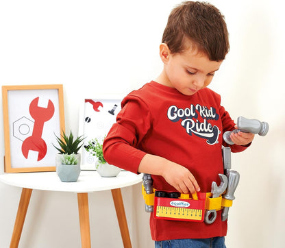 Ecoiffier Jouets 2418 Gereedschapsriem, imitatiespellen voor kinderen, vanaf 18 maanden, gemaakt in Frankrijk