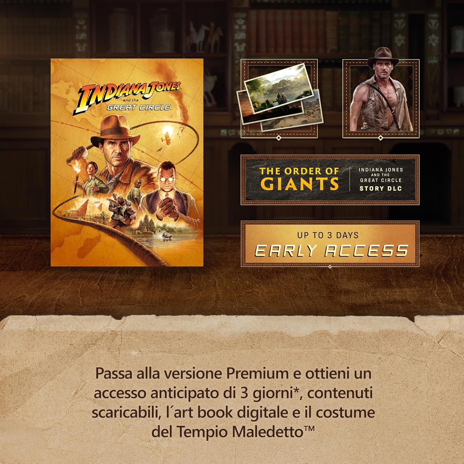 Xbox Indiana Jones e l’Antico Cerchio: Edizione Standard Standard Xbox Series X