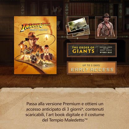 Xbox Indiana Jones e l’Antico Cerchio: Edizione Standard Standard Xbox Series X
