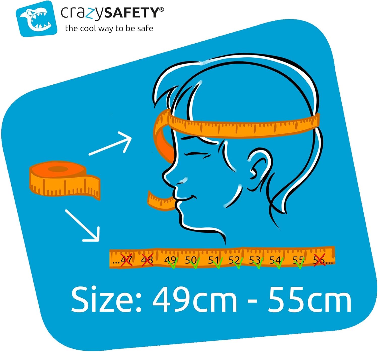 Crazy Safety - Leopard Bicycle Helmet - Purple (100301-02-01)