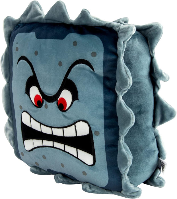 Club Mocchi- Mocchi- Nintendo Super Mario Plush - Thwomp Plushie - Collectible Squishy Plushies - 15 Inch