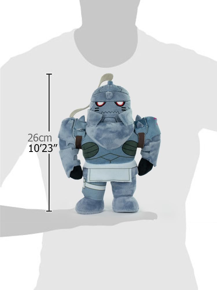 BARRADO Fullmetal Alchemist Characters Cuddly Toy - 26 Centimetres, 10'23" - Edward, Alphonse - Super Soft Quality (Alphonse