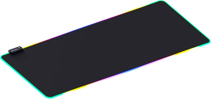 STEALTH LED Light-Up XL Gaming Mat Compatible with PC and Consoles - No-slip, Durable, Comfortable Gaming With up to 13 RGB Lighting Effects