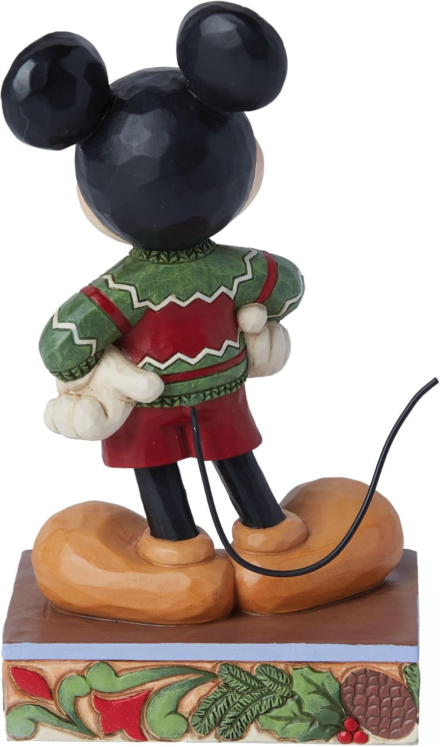 Enesco Statuina natalizia Topolino Mickey Mouse "Jim Shore" 8x5xH14 cm