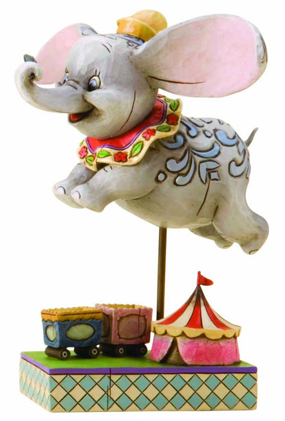 Disney Tradition 4010028 Dumbo Resina, Design di Jim Shore, 11.5 cm
