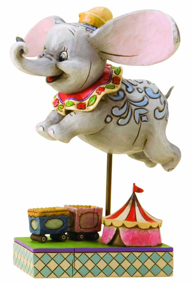 Disney Tradition 4010028 Dumbo Resina, Design di Jim Shore, 11.5 cm