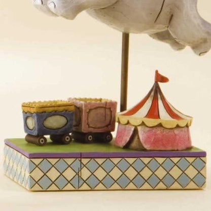 Disney Tradition 4010028 Dumbo Resina, Design di Jim Shore, 11.5 cm