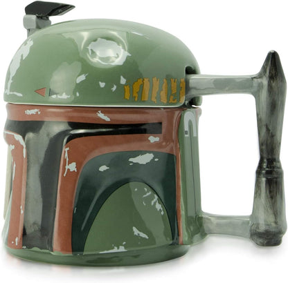 ABYSTYLE Star Wars Boba Fett 3D Shaped Ceramic Novelty Coffee & Tea Mug