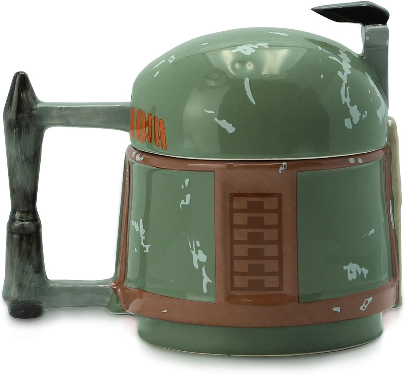 ABYSTYLE Star Wars Boba Fett 3D Shaped Ceramic Novelty Coffee & Tea Mug