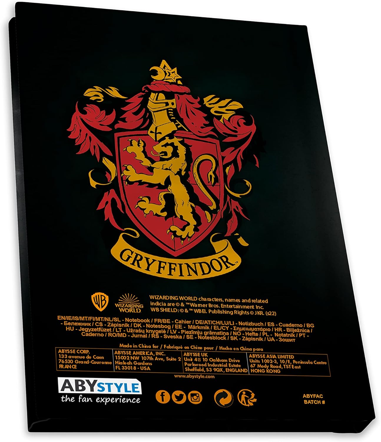 HARRY POTTER - Set regalo di Hogwarts, tazza + portachiavi + quaderno