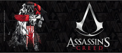 ABYSTYLE - ASSASSIN'S CREED Mug Crest noir & rouge