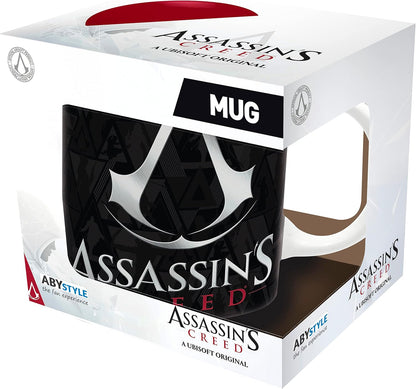 ABYSTYLE - ASSASSIN'S CREED Mug Crest noir & rouge