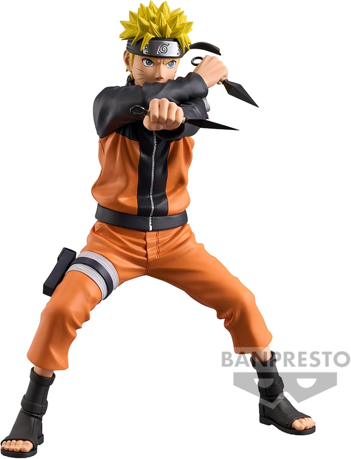 Naruto Uzumaki-Statue Mit Kunais 22 cm